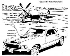 Mustangs Pattern