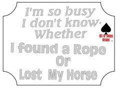 rope Or horse