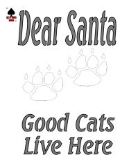 Santa Good cats