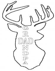 Dad /Grandpa Deer head