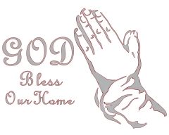 God bless Our home Pattern