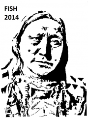 Native American  Hollow Horn Bear