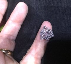 Celtic Heart On a Dime