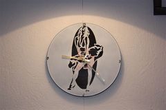 Marilyn Vinyl Clock