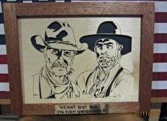 Lonesome Dove Framed