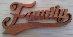 Family sign