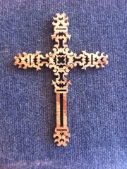 Spalted Cherry Cross
