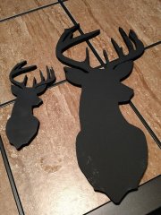 Deer using a #5 blade on MDF