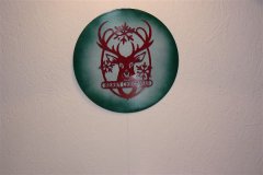 Christmas Deer Plaque (2)