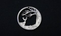 Buck Coin Designed by Julia Harmon