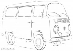 V Dub Bus