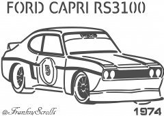 Ford Capri RS3100 1974