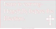 Church sign 2 Election