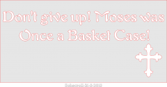 Church sign 4 Moses