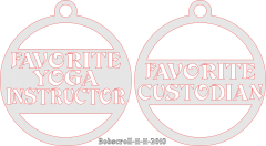 Favorite Yoga Instructor & Favorite Custodian