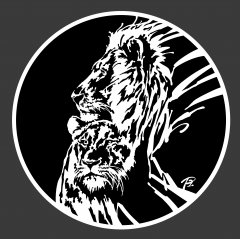 Lion & lioness
