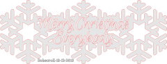 Merry Christmas Everybody plaque 2