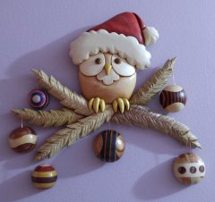 christmas owl