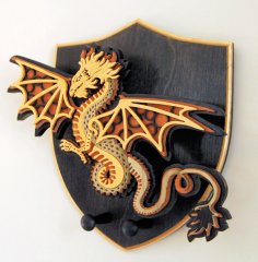 Dragon with Shield