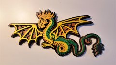Dragon number 2 stained