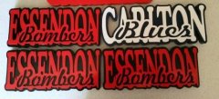 Footy Plaques