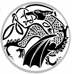 dragon celtic complete pattern