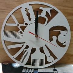 Barber clock