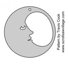 Moon Earrings/Pendant