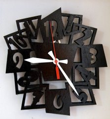 Jumbled numbers clock