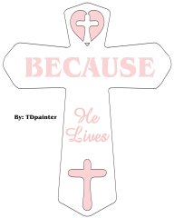 cross because he lives pattern.jpg