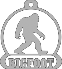 Bigtfoot Ornament