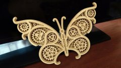 C131-Mechanical butterfly