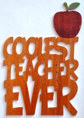 An apple for my teacher (72 years late)