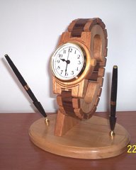 wristwatch clock with pen and pencil.jpg