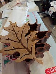 scrollsaw leaf