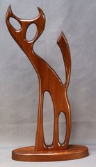 Cat Abstract Statue.JPG