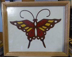Inlaid fretwork butterfly 2