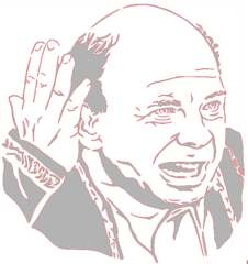 Wallace Shawn as Vizzini from The Princess Bride