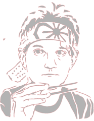 Daniel Larusso/Karate Kid pattern