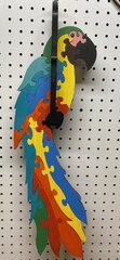 Macaw blue and yellow puzzle