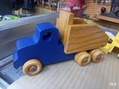 20250715-105400 Toymakers Shop Dump Truck Quick And Easy Five Truck Fleet.jpg