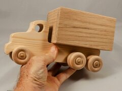 20250731-093155 0171147305718 Unfinished Bare Wood Quick and Easy 5 Truck Fleet Moving Van-EDIT