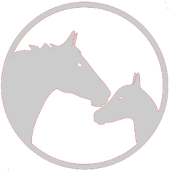 Mare and Foal Medallion